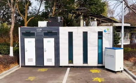 艾科森一體化水循環(huán)生態(tài)廁所 b-CRT-1000